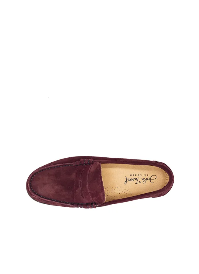 Zapatos Burdeos Loafer