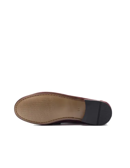 Zapatos Burdeos Loafer