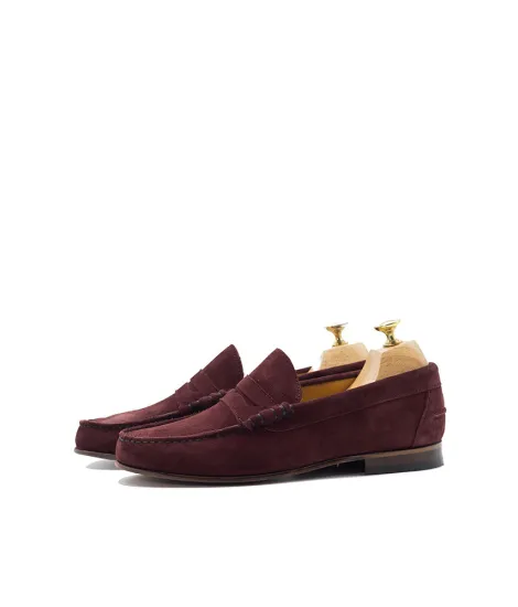 Zapatos Burdeos Loafer