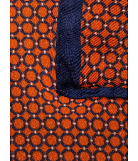 Silk Pocket Square with Pattern| JOHN TWEED TAILORED 2