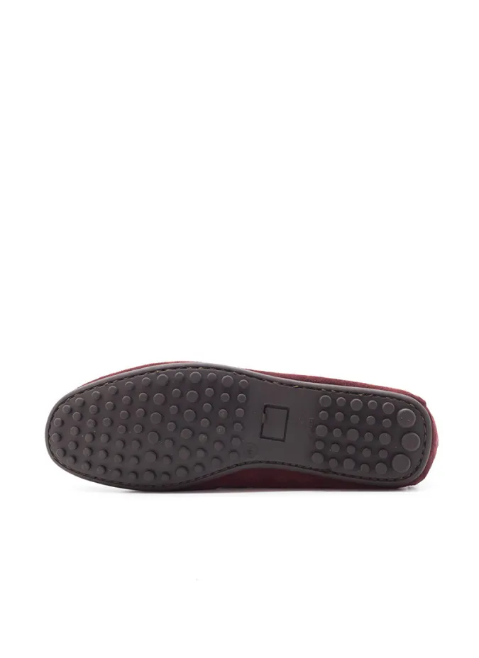 Mocasines Ante Burdeos