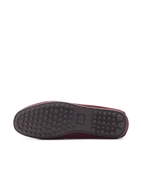 Mocasines Ante Burdeos
