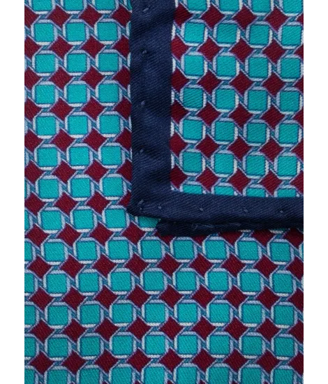 Lenço de Bolso de Seda com Padrão| JOHN TWEED TAILORED 2