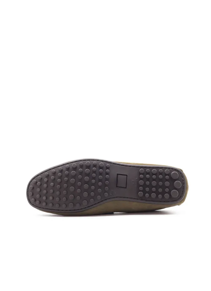 Mocasines Ante Verdes