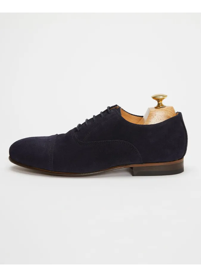 Zapatos Oxford Azules Hombre