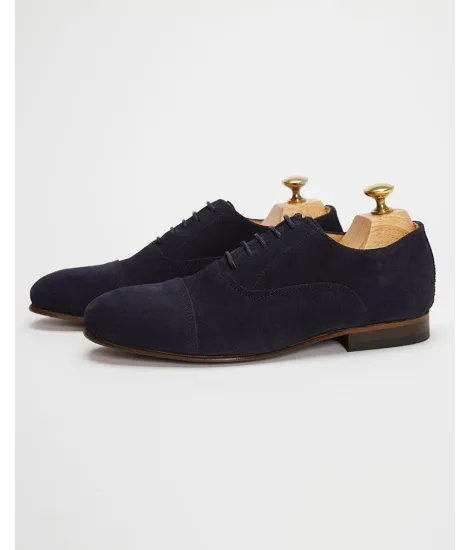 Zapatos Oxford Azules Hombre
