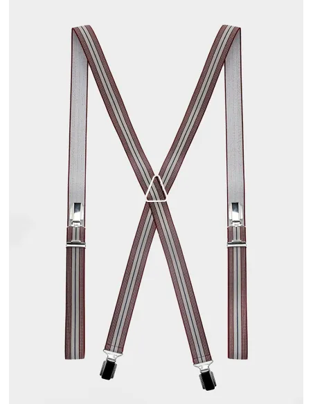 Color Stripe Braces| JOHN TWEED TAILORED