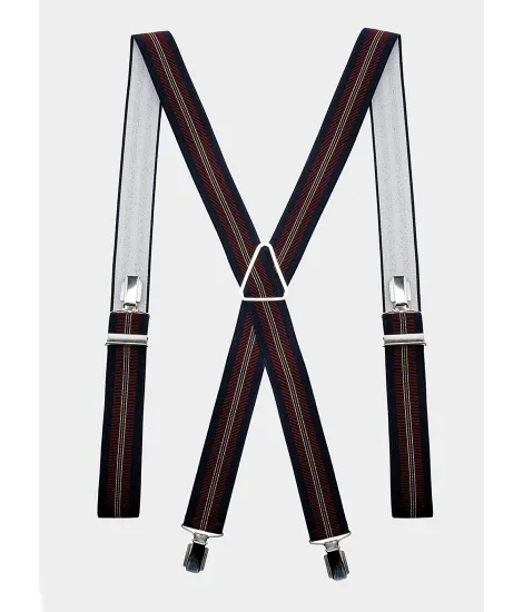 Color Stripe Braces| JOHN TWEED TAILORED