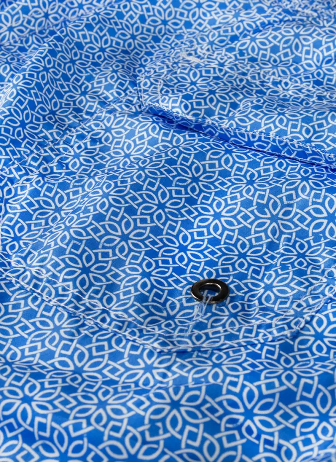 BAÑADOR PATRÓN AZUL | JOHN TWEED