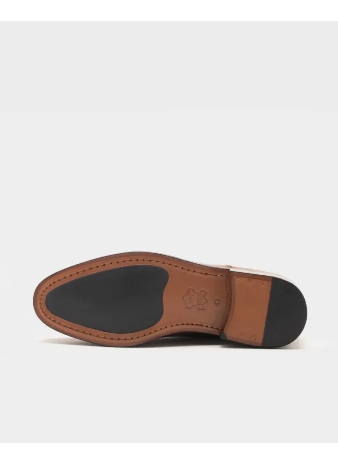 Sapato Oxford Pele Camel| JOHN TWEED TAILORED