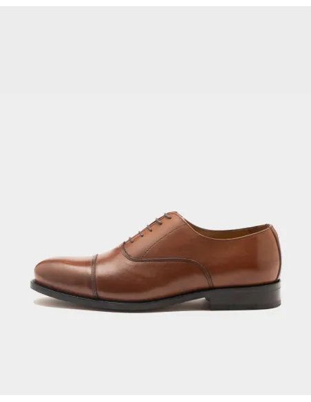 Sapato Oxford Pele Camel| JOHN TWEED TAILORED