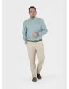 Blue Stripe Cotton Oxford Shirt | Classic Men's Shirts | JOHN TWEED