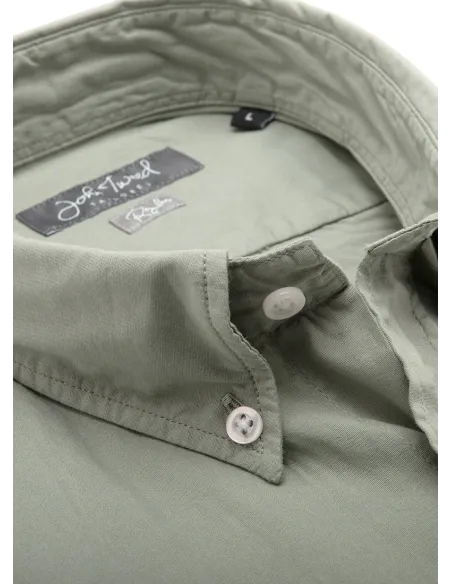 Camisa Sport Tenida Verde | JOHN TWEED