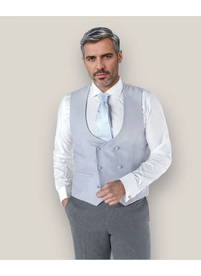 MORNING SUIT GREY VEST | JOHN TWEED TAILORED