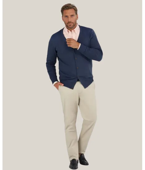 Cárdigan Hombre Azul | Cárdigans Botones | JOHN TWEED