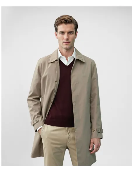Gabardina Camel | JOHN TWEED TAILORED