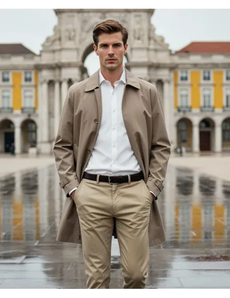 Gabardina Camel | JOHN TWEED TAILORED