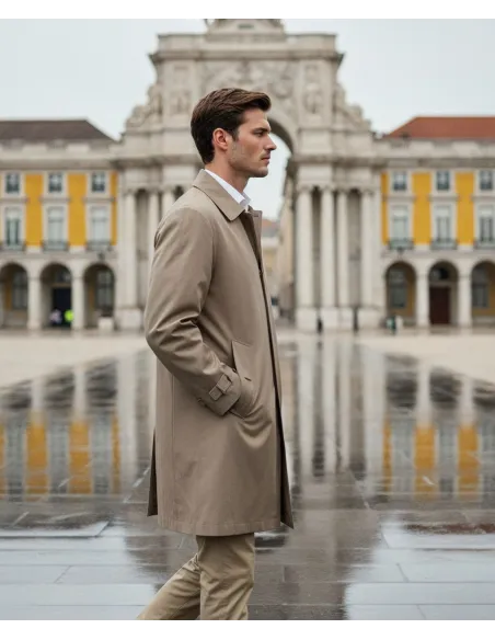 Gabardina Camel | JOHN TWEED TAILORED