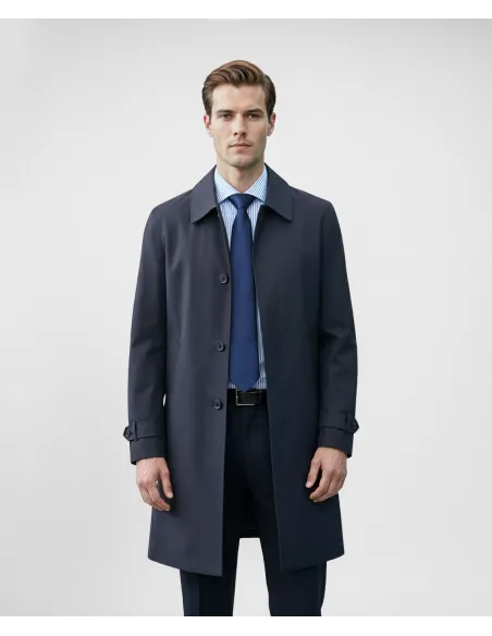 Gabardina Azul | JOHN TWEED TAILORED