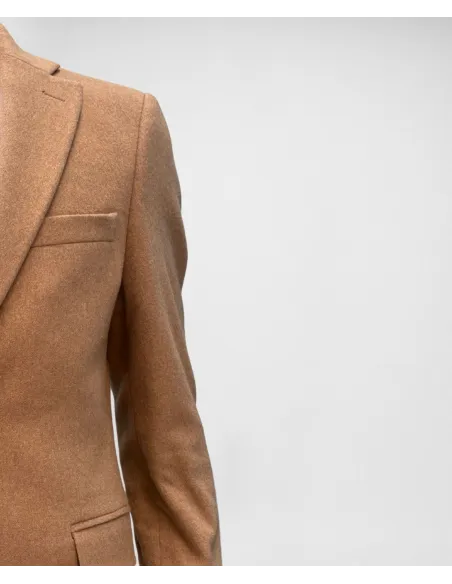 Americana Cachemir Camel | Blazers Clásicas | JOHN TWEED