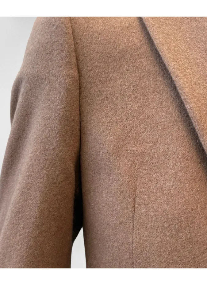 CAMEL CASHMERE BLAZER | JOHN TWEED TAILORED