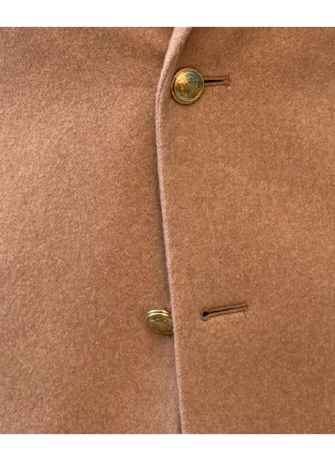 CAMEL CASHMERE BLAZER | JOHN TWEED TAILORED