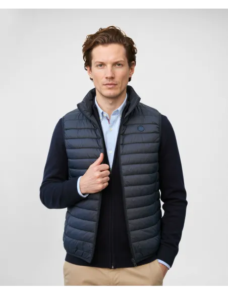 Navy Sport Vest| JOHN TWEED TAILORED
