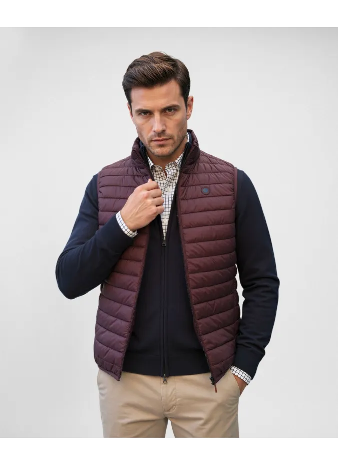 Chaleco Sport Burdeos| JOHN TWEED
