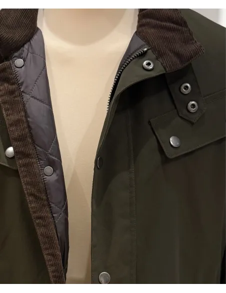 Parka Safari Verde Impermeável| JOHN TWEED TAILORED