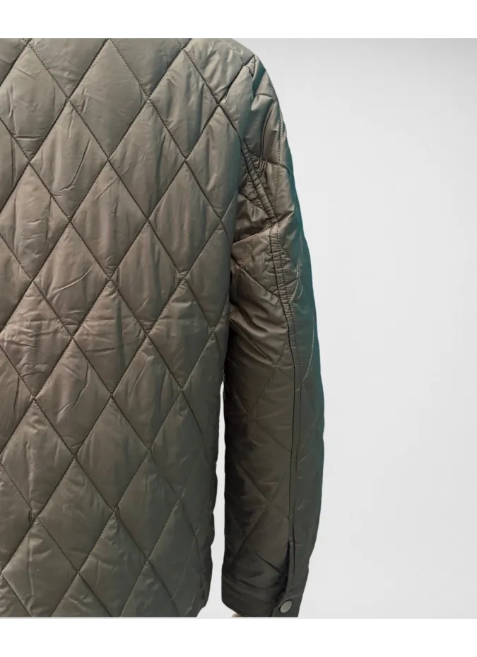 Parka de Rombos Verde| JOHN TWEED