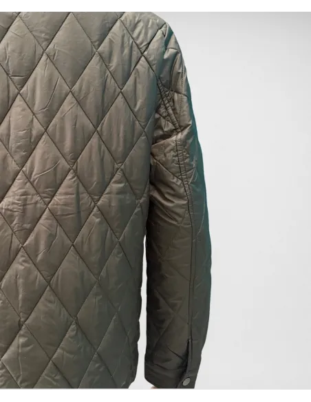 Parka de Rombos Verde| JOHN TWEED