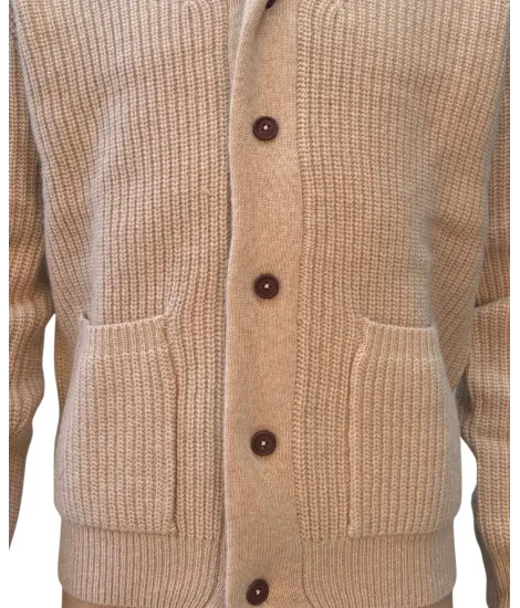 Cardigan de Lã Bege| JOHN TWEED TAILORED 2