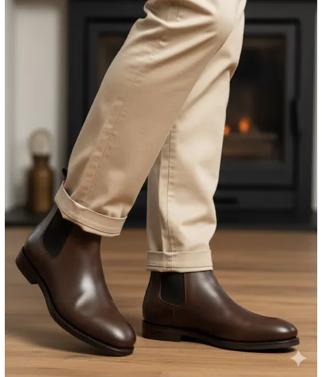 Botas Chelsea Pele Ensebada | JOHN TWEED TAILORED TAILORED