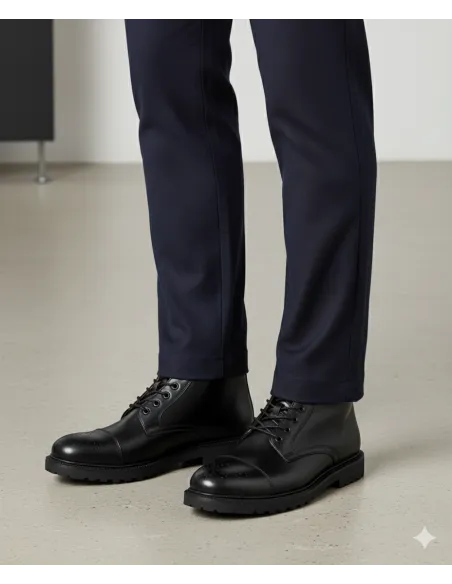Bota Picada Preta| JOHN TWEED TAILORED