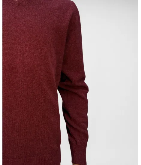 Jumper Bordeaux | Men's Winter Fashion | JOHN TWEED 2