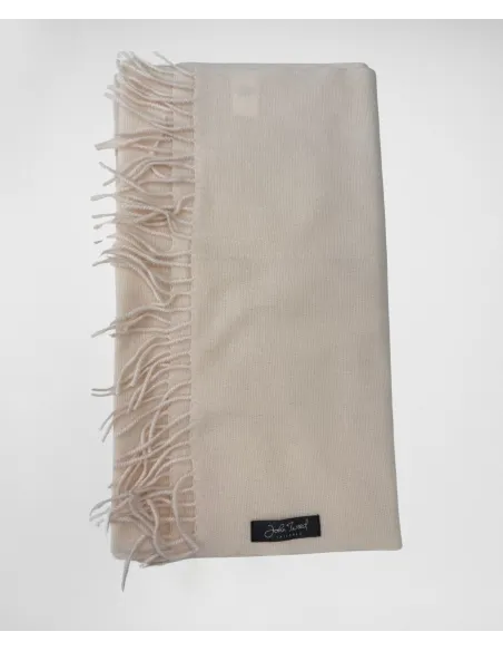 Bufanda Lisa Beige| JOHN TWEED