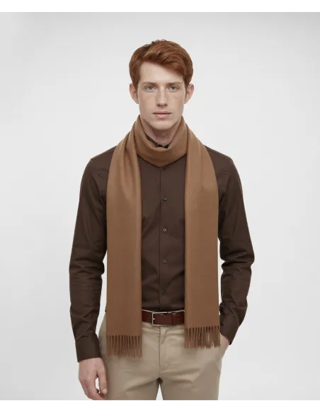 Bufanda Lisa Camel| JOHN TWEED