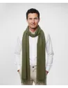 Dark Green Plain Scarf| JOHN TWEED TAILORED