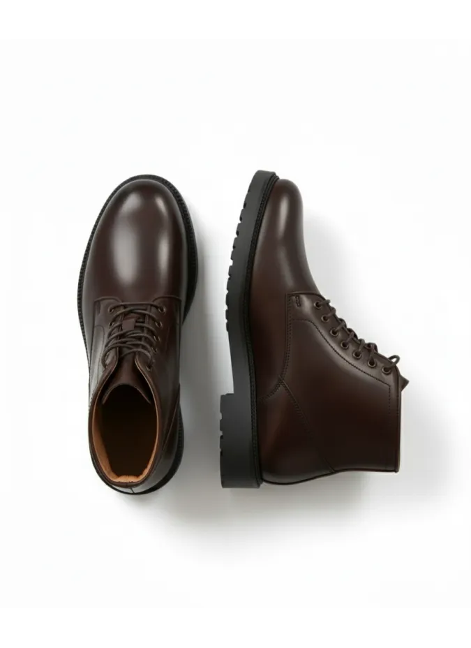 Bota Lisa Castanha| JOHN TWEED TAILORED