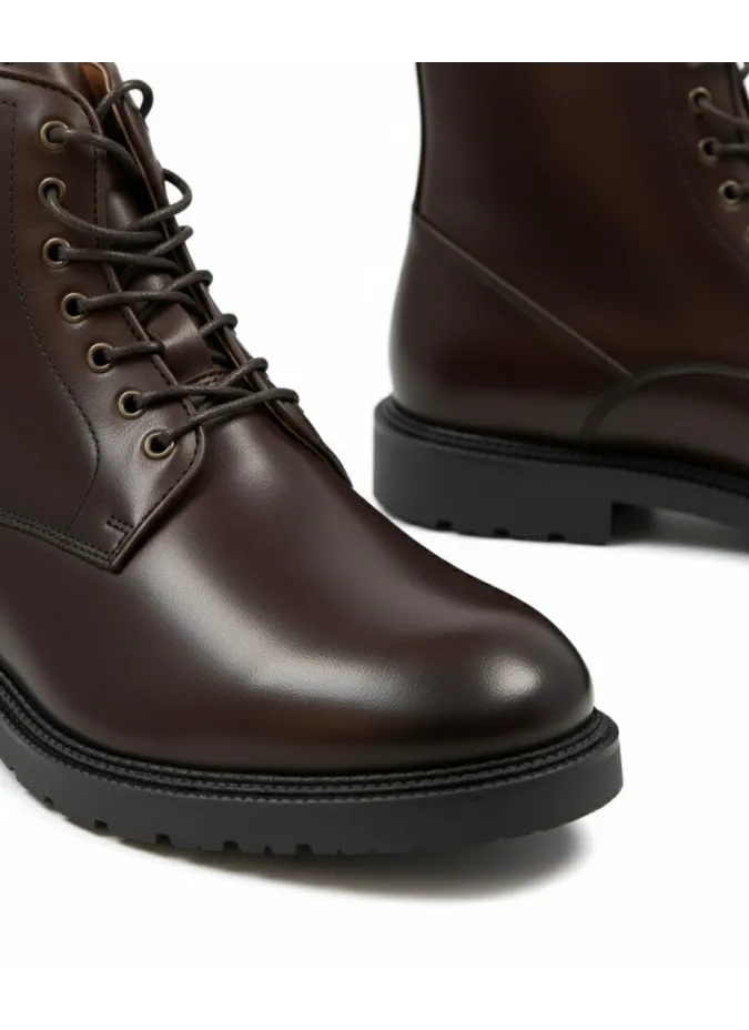 Bota Lisa Castanha| JOHN TWEED TAILORED