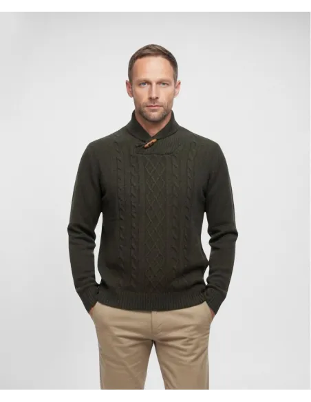 Jersey con Alamar Verde Seco| JOHN TWEED