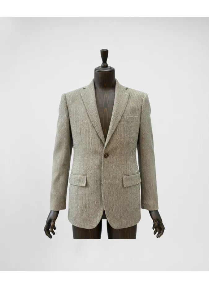 Blazer Espinha Bege| JOHN TWEED TAILORED