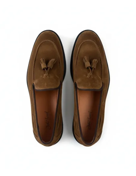 Sapato Mocassin Camel| JOHN TWEED TAILORED