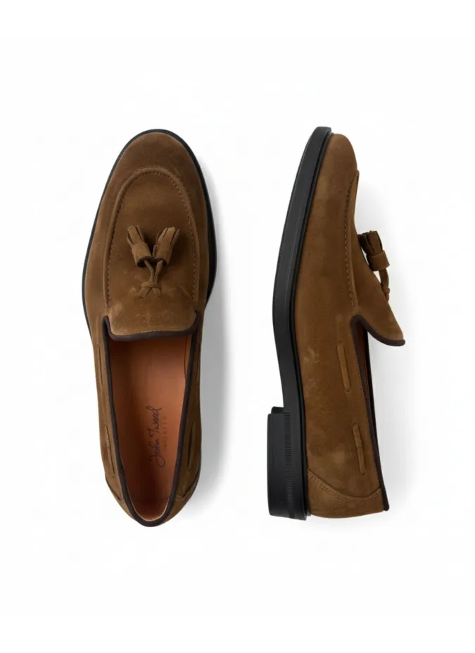 Sapato Mocassin Camel| JOHN TWEED TAILORED