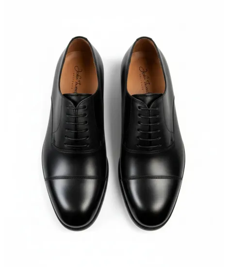 Zapato Oxford Suela de Goma Negro| JOHN TWEED 2