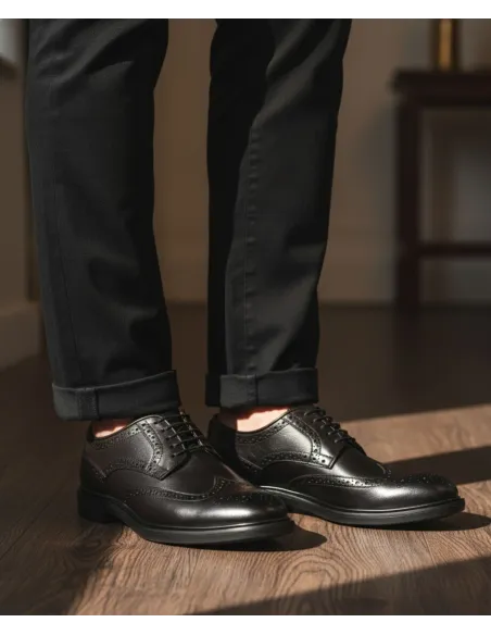 Sapato Brogue Castanho| JOHN TWEED TAILORED
