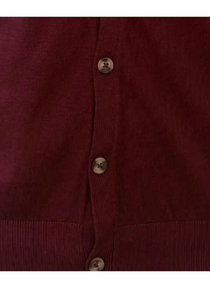 Cardigan de Algodão e Caxemira Verde| JOHN TWEED TAILORED