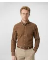 Camisa de Pana Camel| JOHN TWEED