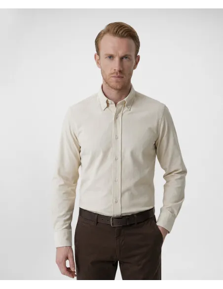 Green Corduroy Shirt| JOHN TWEED TAILORED