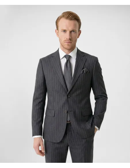 Traje de Raya Diplomática Gris| JOHN TWEED